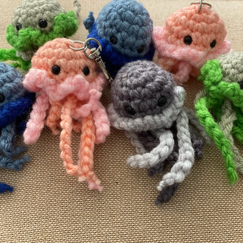 Crotchet Key Chain - Picture 2 of 2